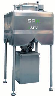 DAR Inline mixer -- For blending a low-viscosity liquid into a high viscosity liquid TPX Static inline