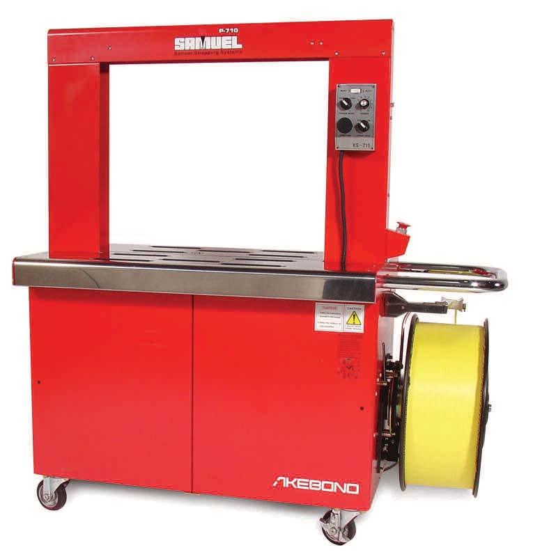 MODEL P710 SERIES MACHINES AUTOMATIC STRAPPING MACHINES Reliable packaging solutions for all industries.