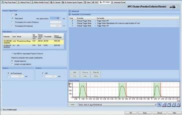Workflow-based software for automated scale-up Agilent Automated Purification Software is an easy-to-install add-on for OpenLAB CDS software and facilitates automated transfer of purification