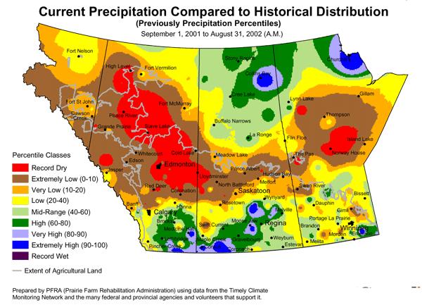 Canadian Prairie drought 1999-2005
