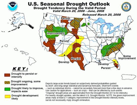 U.S. Drought Outlook