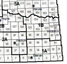 Figure 3: Crop Districts and Rural Municipalities in the Lower Souris Region, Saskatchewan Agriculture and Food Number and Size of Farms The number of farms in crop district 1 currently consists of