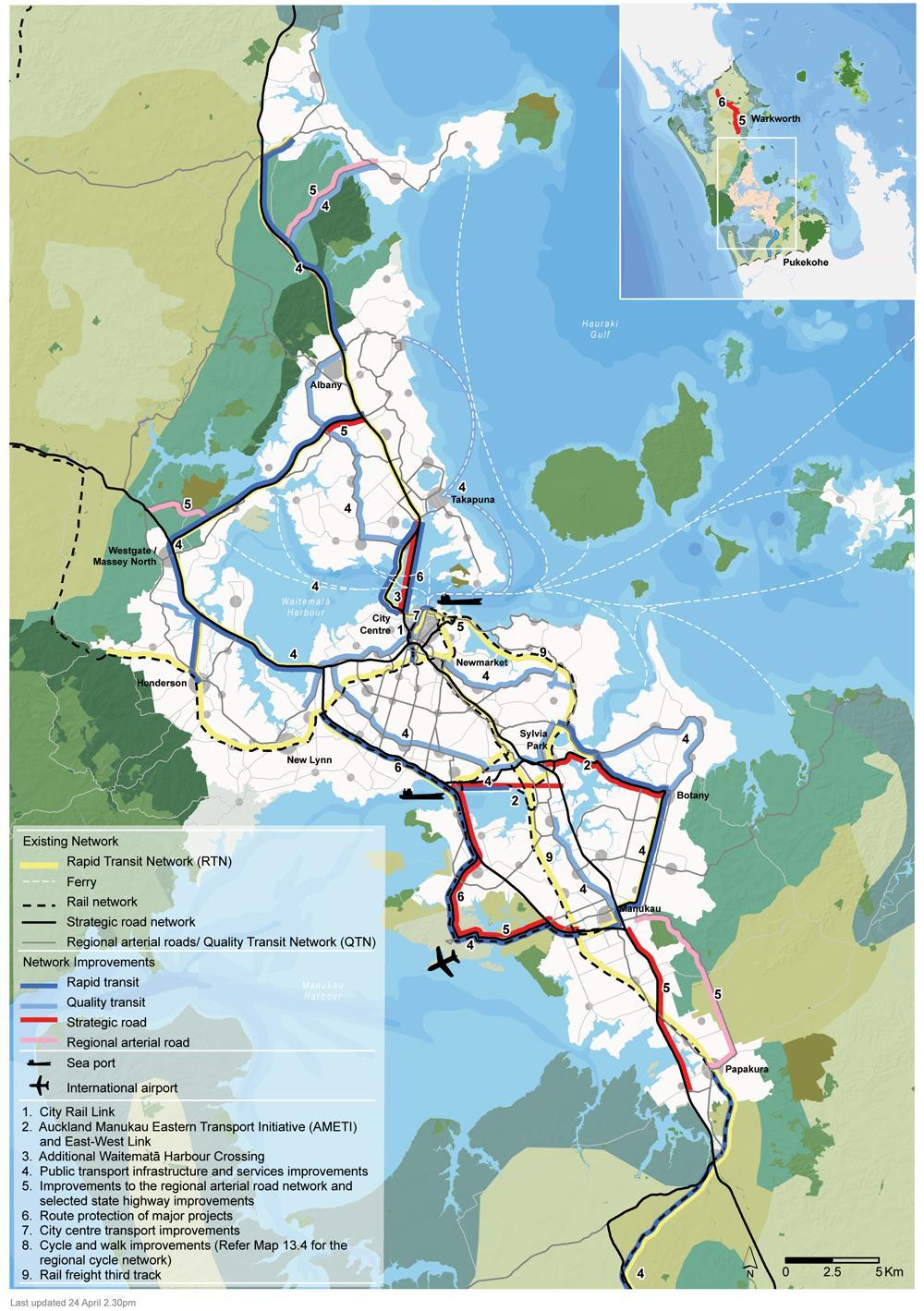 4 The Auckland Plan Transport Priorities Four strategic transport priorities: 1. Manage Auckland s transport as a single system 2.