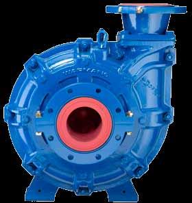 Warman WGR Medium duty slurry pumps for sand and aggregate applications The streamlined design allows easy access to all parts of the pump and the internal components, making servicing easier and