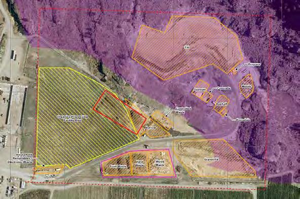 Oliver Landfill Good odour model as few homes Leased by RDOS Furthest site from population centroid of RDOS Need transfer station residential food waste from Penticton and