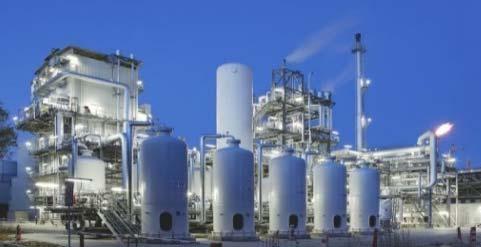 external parties Natural gas plants for production of oxygen, nitrogen, argon