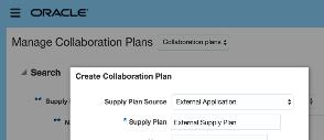 2. Prepare your data» Download the Collaboration Order Forecast file-based data import template from the