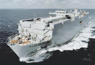 Sealift Assets Roll-on/Roll-off ships, such as the Cape Wrath, are the preferred ship type for military deployments.