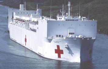Chapter IV Hospital ships enable medical facilities to be positioned in or near the joint force area of operations.