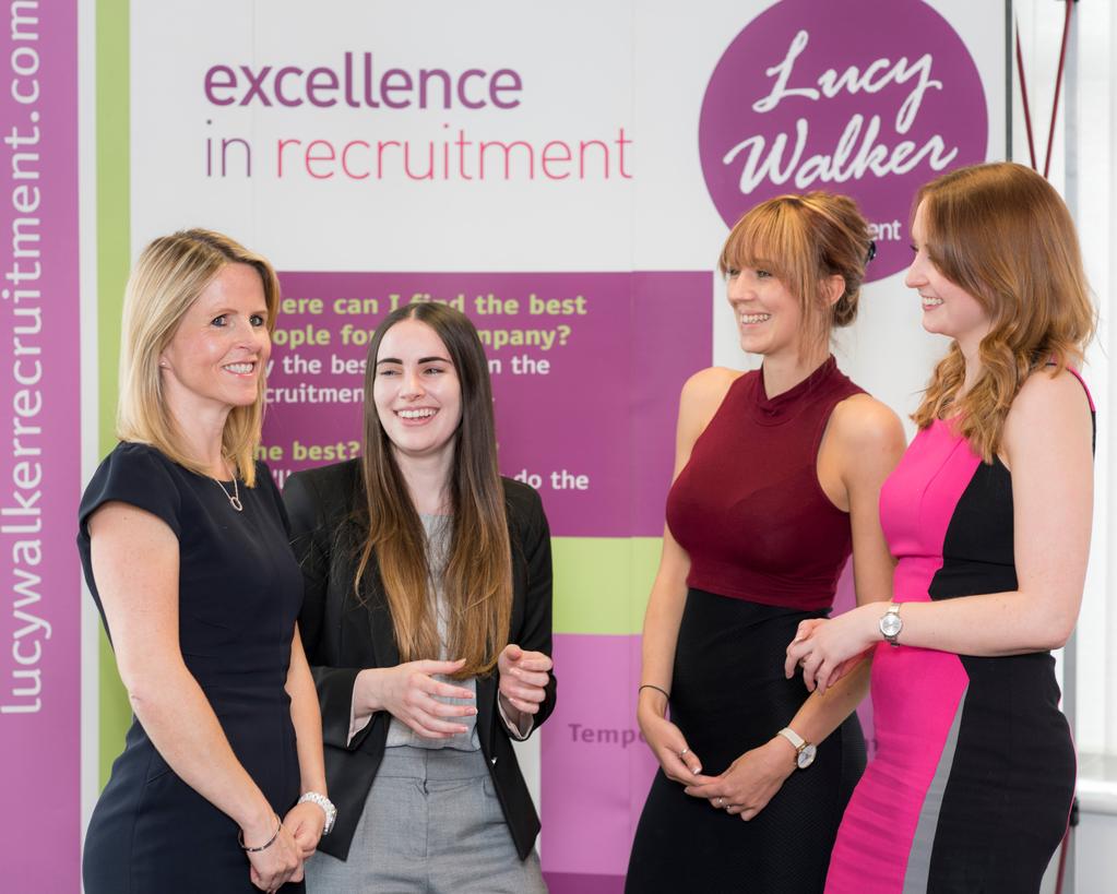 Recruitment Consultancy of the Year - West Yorkshire Lucy Walker Recruitment are a commercial recruitment consultancy, headquartered in Leeds, which specialise in providing quality business support