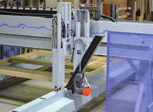 machine-readable MPR files Frame work production Precise creation of the frame work by NC-controlled stops on the insert table and frame work