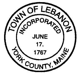 Town of Lebanon 15 Upper Guinea Rd. (207) 457-6082 Lebanon, ME 04027 (207) 457-6067fax Maine Uniform Building and Energy Code Administrative Ordinance - Town of Lebanon, Maine 1. Title.
