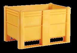 S. gallons, 20 cubic feet 30 bushels, 280 U.S. gallons, 37 cubic feet Dolav Containers Dolav box pallets are heavy-duty, easy to clean, resistant to corrosion, are durable and lightweight.
