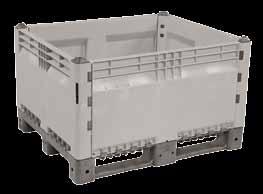 Dolav box pallets are used in all kinds of light and heavy industries including chemical, textile, and pharmaceutical.