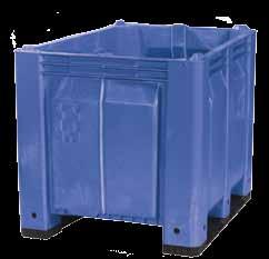 Popular applications include: Scrap Collection Small Part Storage Standard Footprint 48"x40" and 48"x48" Height Range 10" - 30"