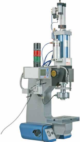 setting tool re series re hydropneumatic table press, force and distance controlled KOenig restrictor express 5000 Hydropneumatic setting tool for the installation of KOENIG RESTRICTOR series RE from