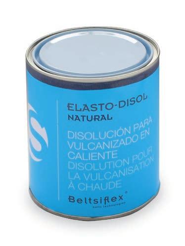 RUBBER SOLUTION ELASTO-DISOL is the ideal product required for hot vulcanizing, both for conveyor belts and for the rubber coating of rollers and drums.
