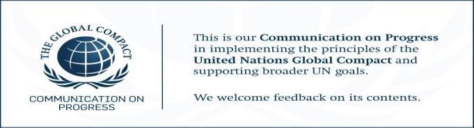 Communication on Progress of the United Nations Global Compact CEMEX embraces the United Nation s Global Compact (UNGC), and we continuously work to align our operations and business strategy to its