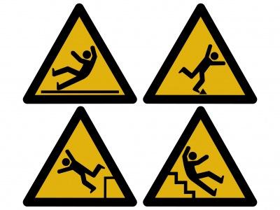 Preventing Accidents Outside the Office The most frequent accident types for design professional workers are: Stepping
