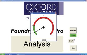 OES Easy and simple analysis work Intuitive, informative user interface The