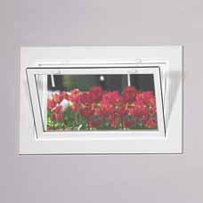 Additional STYLES HPPER Windows The all-welded Series 600 Basement Hopper Window is available in white with clear glass.
