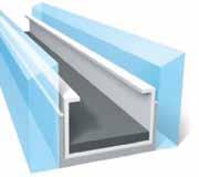 It, therefore, reduces conductive heat loss through the window.