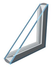SIGMA GLASS PACK The Sigma glass pack combines a warm-edge Super G glass spacer system with two panes of glass to achieve an R-value of 1.89.