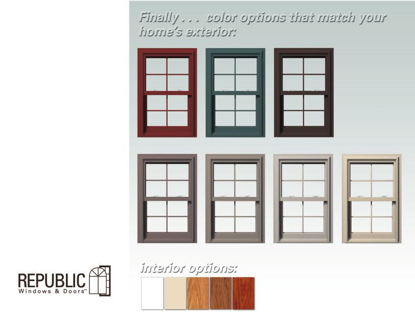 Available on these Republic product lines: Brick Red Hunter Green Bronze Specialty Products Cocoa Tan Champagne Beige Colors may not be an accurate representation.