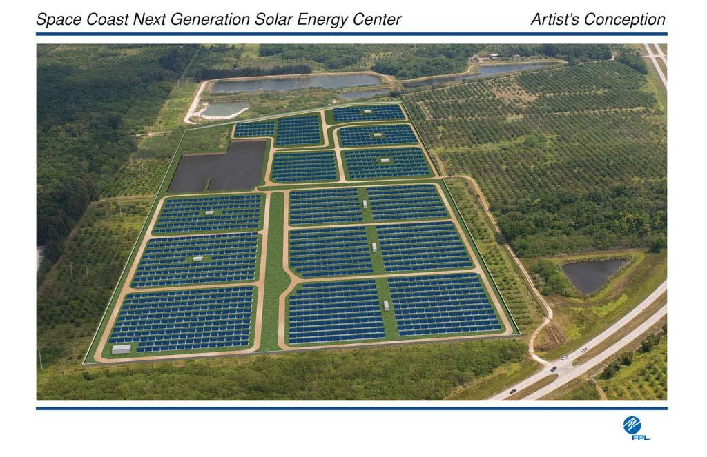 PV installation Commenced construction in late 2008 with expected completion in October 2009 The Space Coast Next