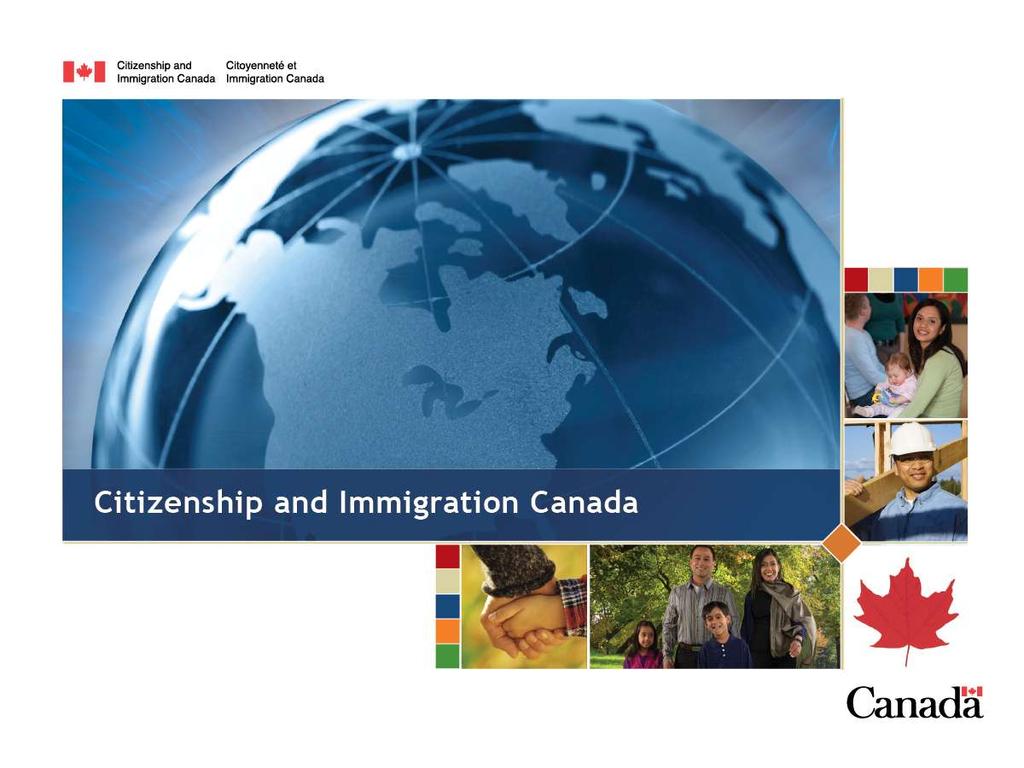 Immigration Contribution Agreement Reporting Environment Transition to a new