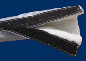 SUM LTD s trace wrap is manufactured with the insulation sewn on to only one edge of the silicone.