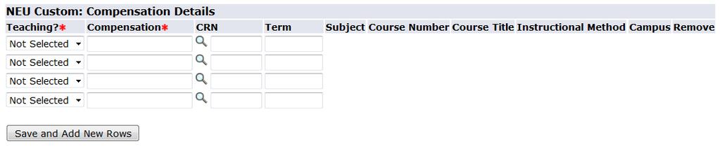 o o You can enter multiple courses on one EPAF if the index number is the same Term: Enter the six digit term code Click on the Magnifying Glass icon to the right of the CRN field to confirm the term