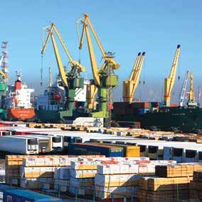 INFRASTRUCTURE Well-developed port infrastructure and vast experience enable ОJSC Sea Port of Saint-Petersburg to expand continuously the range of handled cargoes, be flexible, offer the best