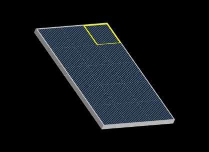 Polycrystalline Silicon PV Panel Recognizable by a visible grain, a metal flake effect Can be synthesized by allowing Silicon (liquid) to cool using a seed crystal.