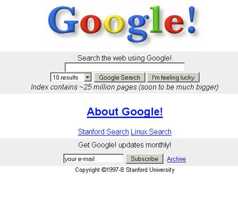 Early Google From Code to Product