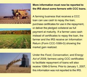 Commodity Credit Corporation (CCC) Loans The Commodity Credit Corporation (CCC) is a Government-owned and operated entity that was created to stabilize, support, and protect farm income and prices.