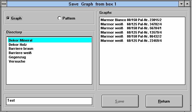 File administration The storing and loading of graph files can be done in a very simple way.