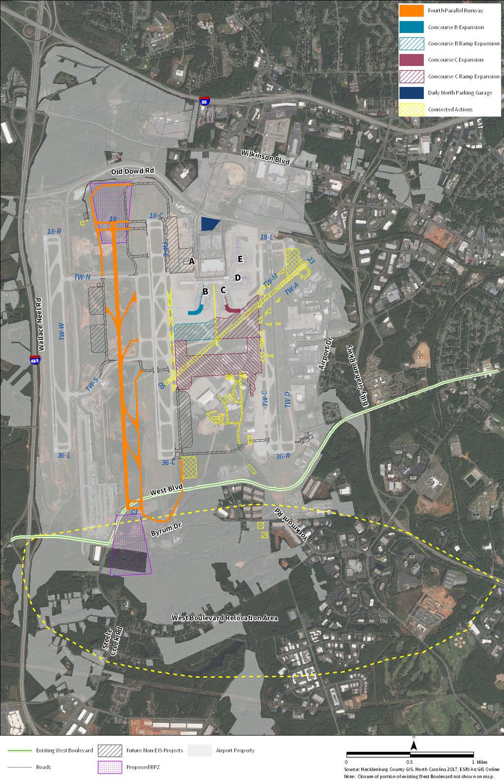 Charlotte Douglas International Airport Scoping Overview Spring 2018