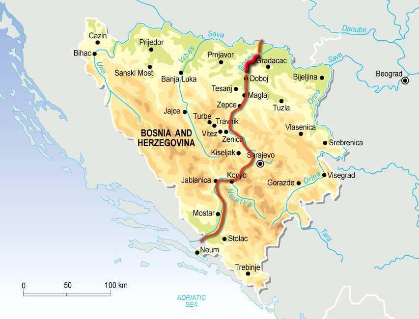 1. INTRODUCTION Corridor Vc in Republika Srpska: Podnovlje to Rudanka (Kostajnica) The public company Republika Srpska Motorways (RSM) intends to implement the construction of the section of Corridor