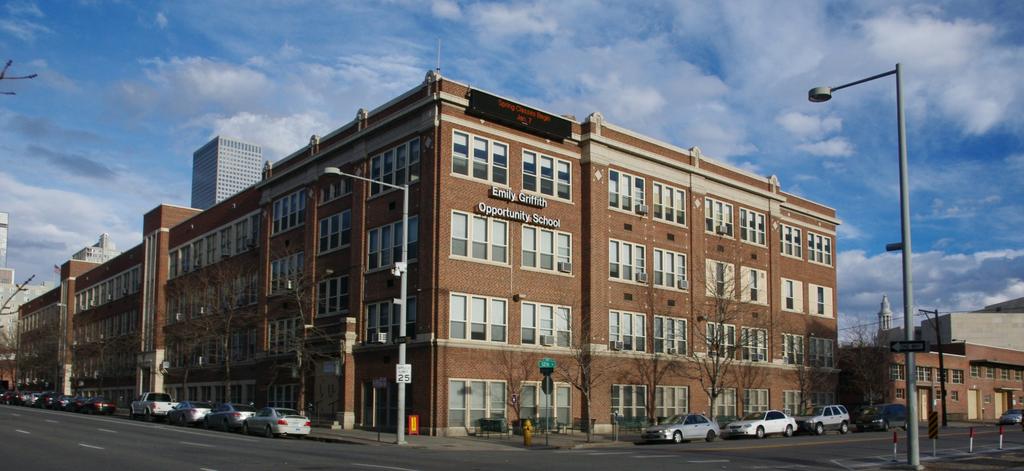 INTRODUCTION 1. View of the Emily Griffith Opportunity School from 12th and Welton Streets.