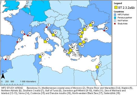 Field work in open sea and coastal waters: Identify