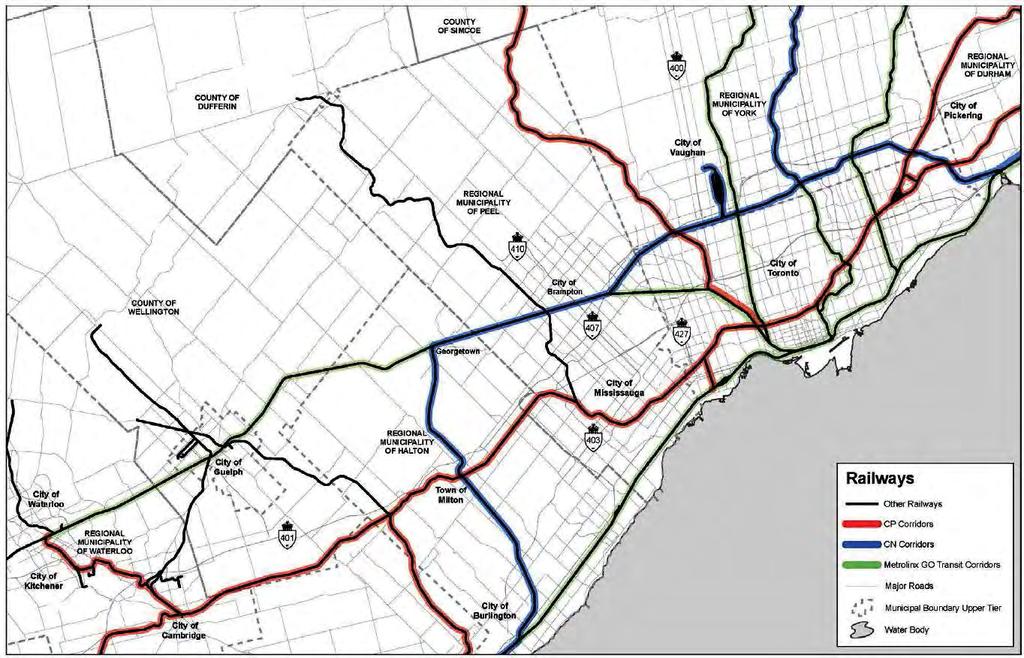 Attachment 3 Existing Ownership of Rail Corridors Feasibility Study for