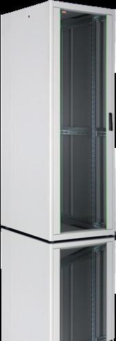 19 DYNAmic Basic Cabinets / W: WxD W= DYNAmic Basic Series Free Standing Cabinets are carrying the same constructional features of W= segment with additional features for mass cabling infrastructure