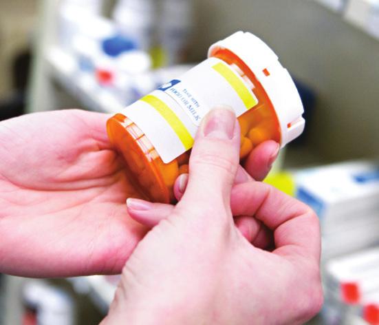 The pharmacy module interfaces with automated dispensing devices as well as barcode assisted devices.