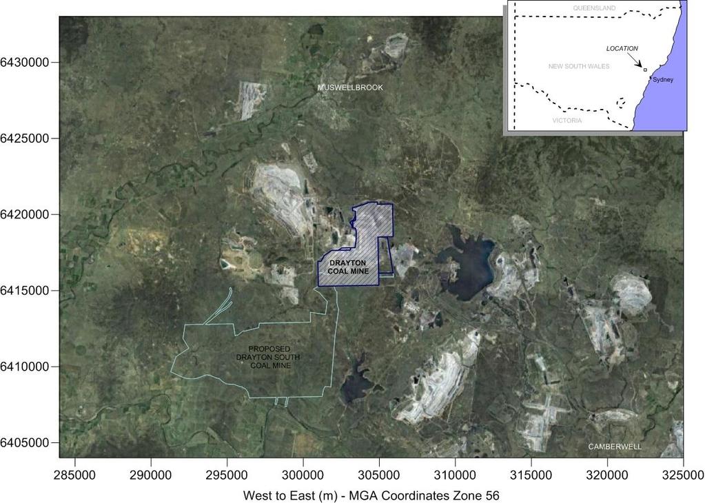 1.3 Overview of Drayton Mine The current mining activities at Drayton Coal Mine include extraction from the open-cut operation and processing at the onsite Coal Handling and Preparation Plant (CHPP).