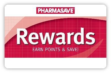 Figure 18 - Pharmasave Loyalty Rewards Card Manually Key In a Card If the customer has their Rewards Card present but the barcode is not scanning, manually [Key In] the Rewards Card Number, ie: