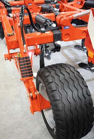 terrain. These wheels come with the same spacer-supported hydraulic system, for maximum comfort.