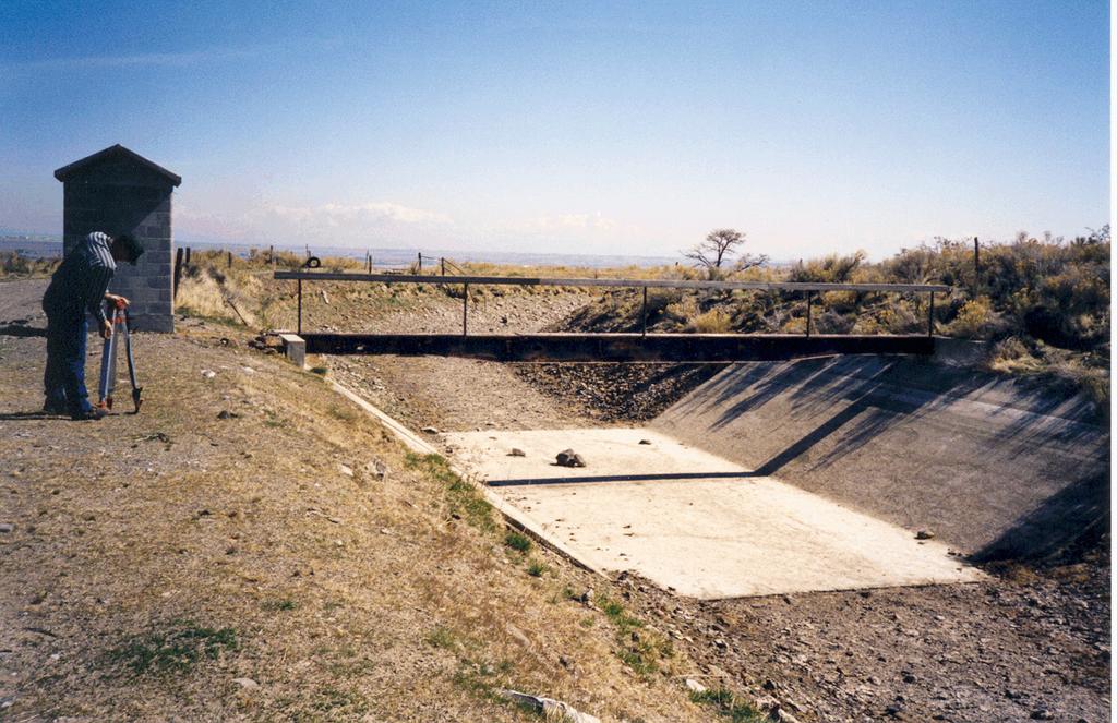 4. LARGE CANAL DEMONSTRATION The South Board of Control in Homedale (southwest Idaho) is supplied by water delivered through the South Canal from Reclamation s Owyhee Project.