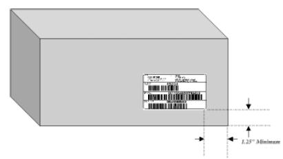 Section J: Supplier Product Labeling and Packaging Instructions Page 17 of 27 TAGS FIGURE 10: LABEL SIZING Tags shall follow the same guidelines as set forth for labels with any additional material