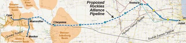RAP New Facilities New Hamp ton Proposed Pipeline Facilities Wamsutter to